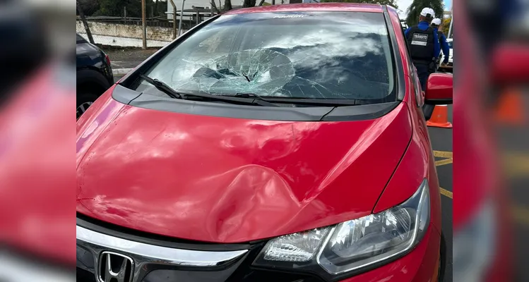 Estudante de 15 anos é atropelado no Centro de Ponta Grossa