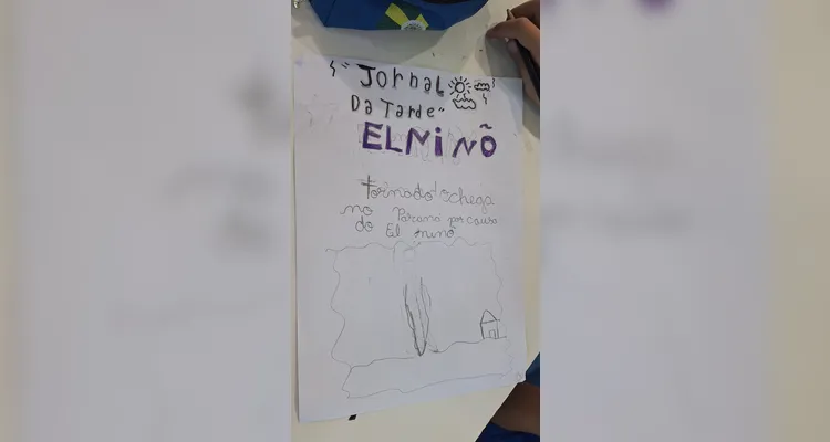 Confira a série de registros do amplo trabalho em sala de aula.