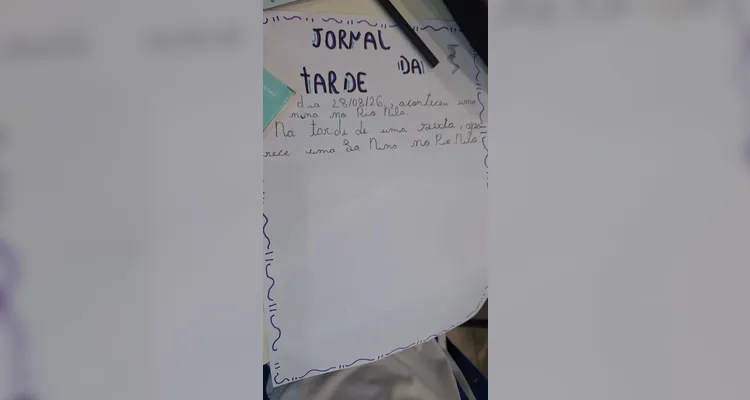 Confira a série de registros do amplo trabalho em sala de aula.