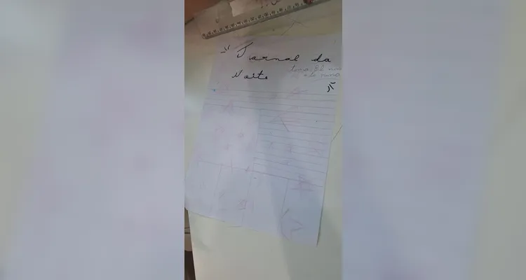 Confira a série de registros do amplo trabalho em sala de aula.