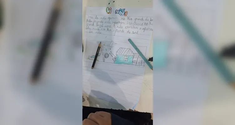 Confira a série de registros do amplo trabalho em sala de aula.