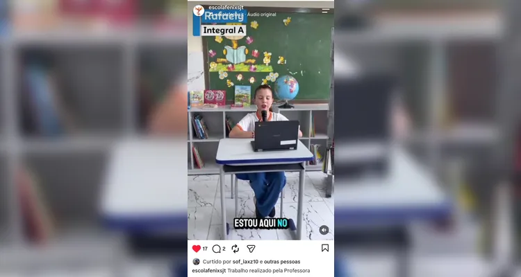 Confira a série de registros do amplo trabalho realizado com os alunos.