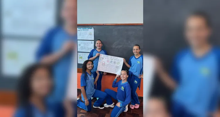 Confira os registros em sala de aula.