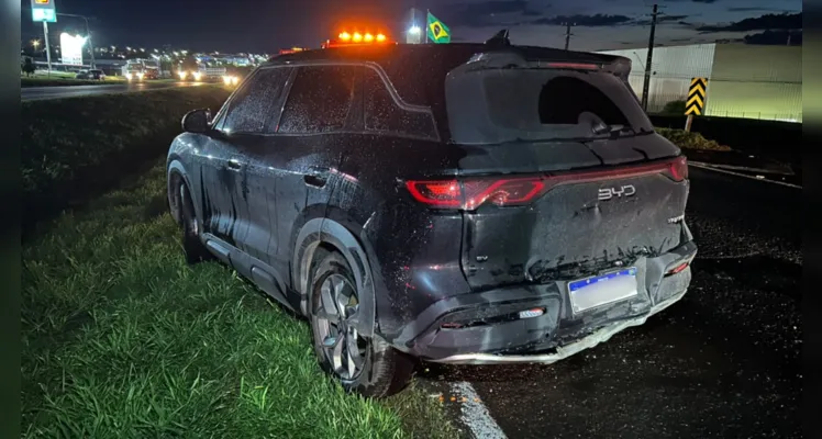 Ocorrência foi registrada na noite desta segunda-feira (28).