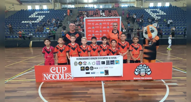 A Geração 2018 está pela terceiro ano consecutivo nas finais do Campeonato Paranaense
