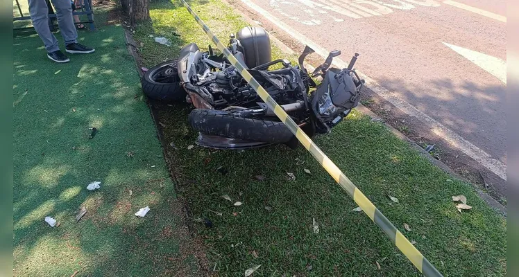Confira imagens do local do acidente.