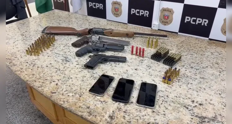 A operação ocorreu no bairro Umbará, na cidade de Curitiba