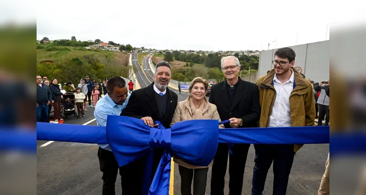 Prefeitura de PG abre Ligação da Anita Garibaldi e entrega obra aguardada há 50 anos