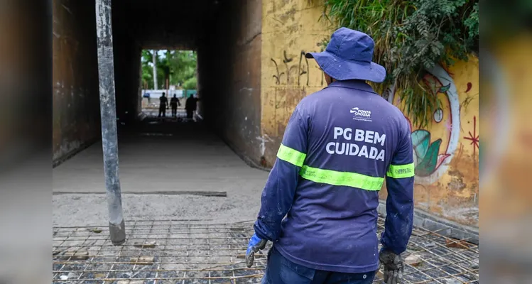 Prefeitura de PG amplia drenagem e aplica pavimento em concreto no San Martin