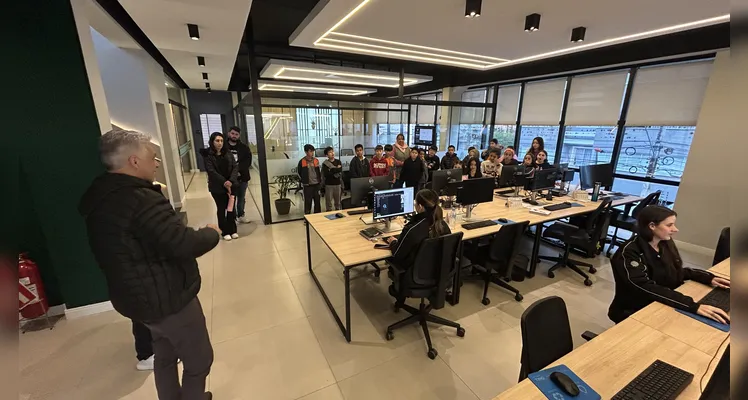 Confira os principais registros da visita.