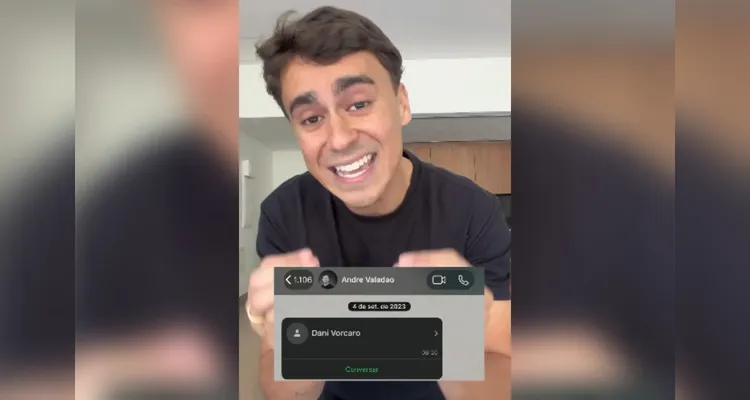 Nikolas Ferreira faz vídeo para tentar se defender