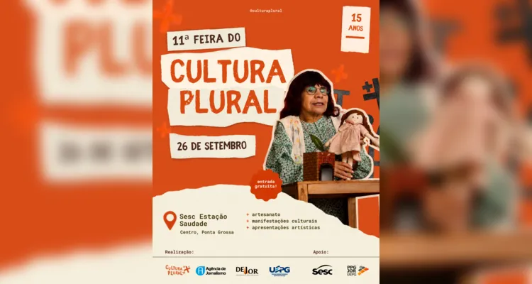 Cultura Plural realiza 11ª Feira Artística neste sábado