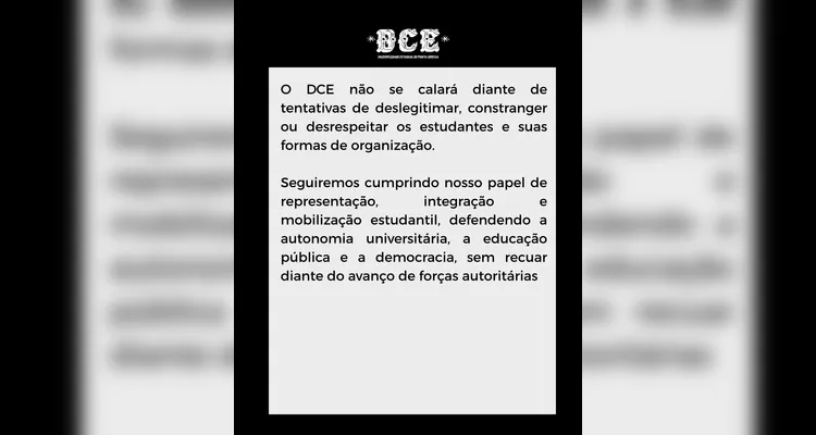 Entidade estudantil acusa parlamentar de dirigir ofensas vexatórias e ataques aos alunos em redes sociais