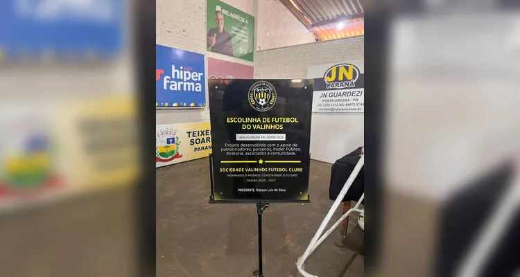 Valinhos inaugura escola de futebol e fortalece projeto em Guaraúna