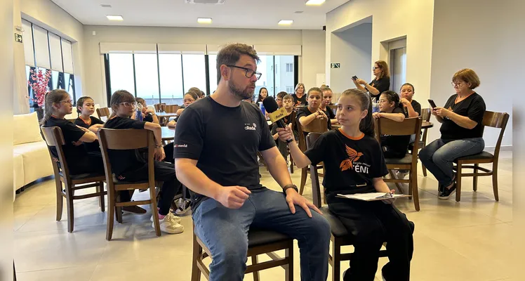 Confira a série de registros do passeio realizado pelos estudantes.