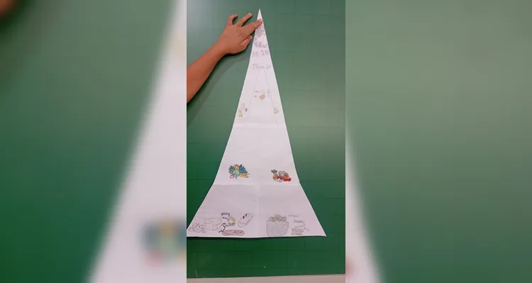 Confira os registros do trabalho em sala de aula.
