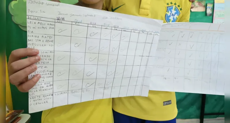 Confira a série de registros do amplo trabalho realizado em sala de aula.