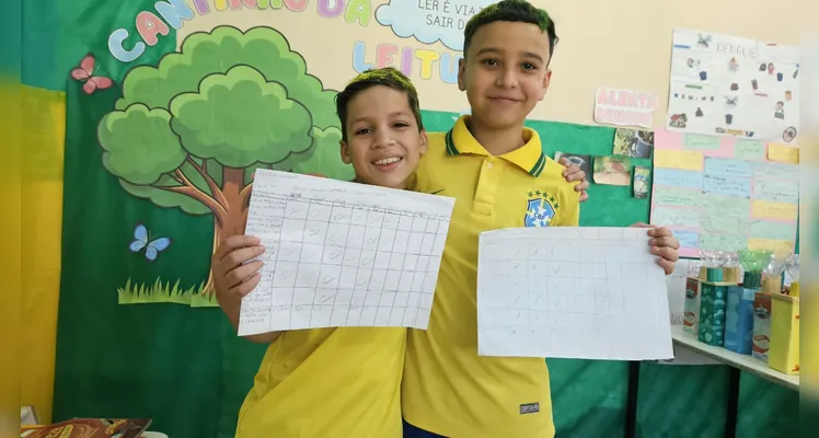 Confira a série de registros do amplo trabalho realizado em sala de aula.
