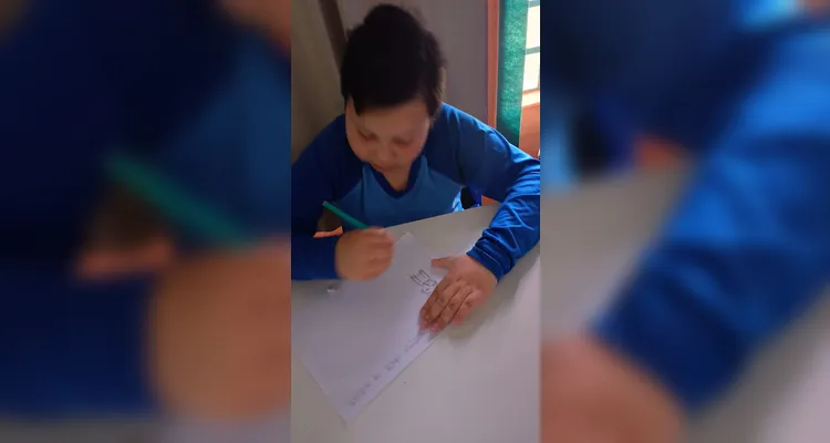 Confira os registros do trabalho em sala de aula.