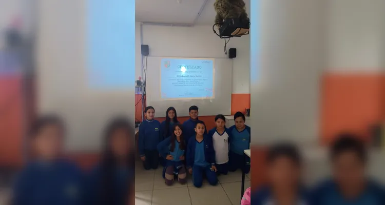Confira os registros do trabalho em sala de aula.