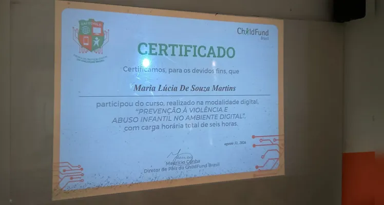 Confira os registros do trabalho em sala de aula.