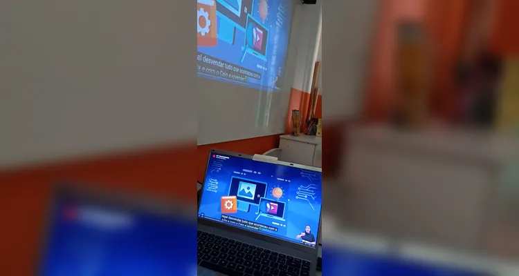 Confira os registros do trabalho em sala de aula.