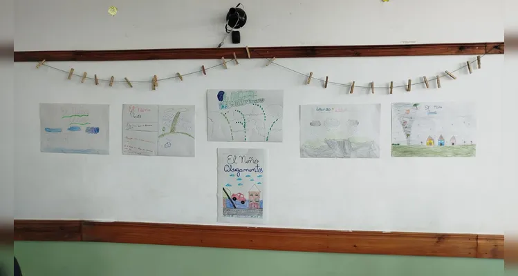 Confira os registros do trabalho em sala de aula.