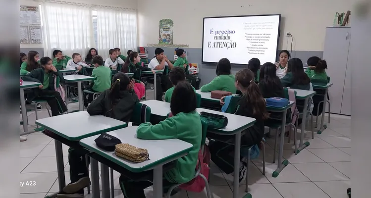 Confira a série de registros da ampla proposta dentro e fora da sala de aula.