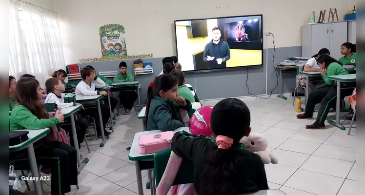 Confira a série de registros da ampla proposta dentro e fora da sala de aula.