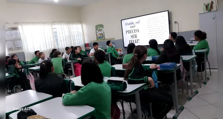 Confira a série de registros da ampla proposta dentro e fora da sala de aula.