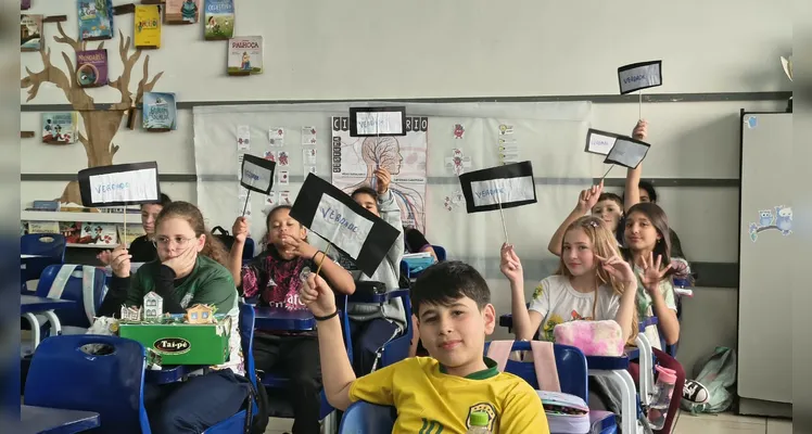 Confira os registros do amplo trabalho realizado em sala de aula.