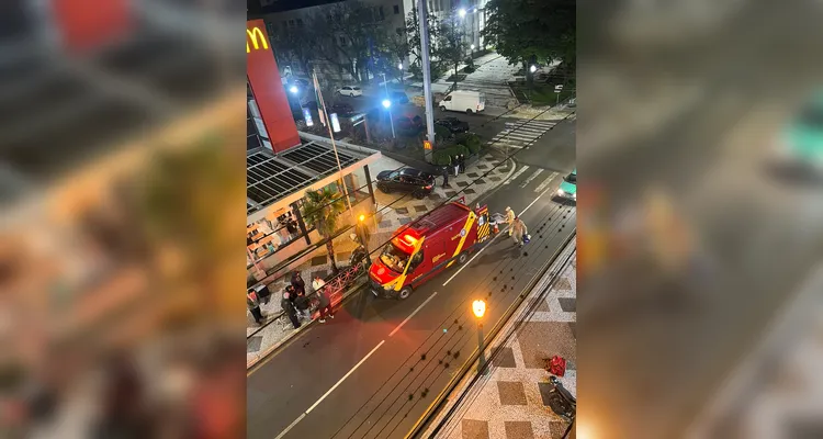 A vítima sofreu apenas ferimentos leves.