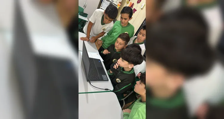 Veja a série de registros da ampla proposta em sala de aula.
