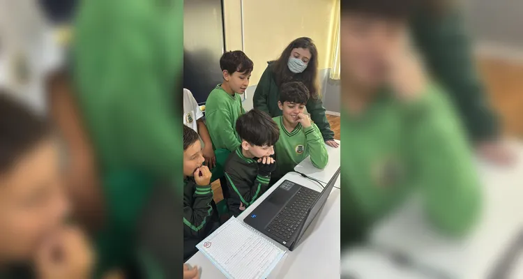 Veja a série de registros da ampla proposta em sala de aula.