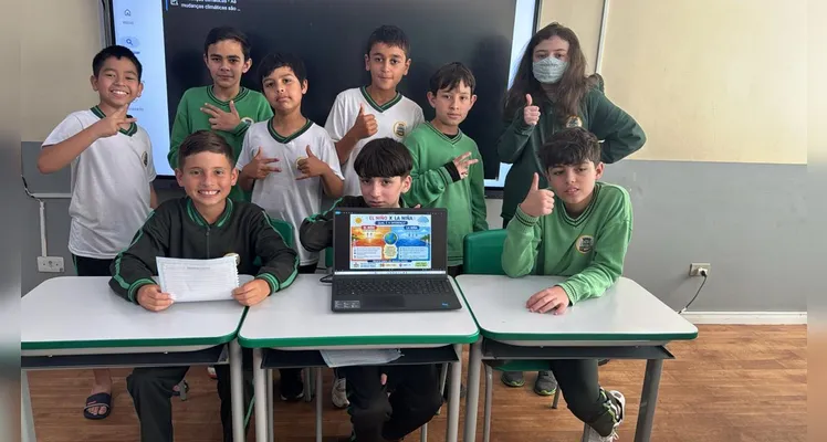 Veja a série de registros da ampla proposta em sala de aula.