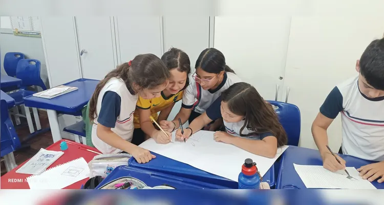 Confira os registros da ampla proposta em sala de aula.