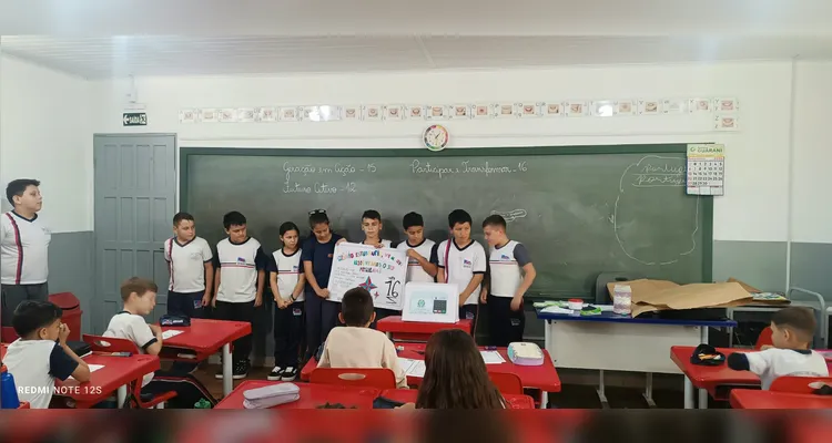 Confira os registros da ampla proposta em sala de aula.