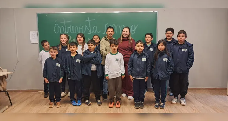 Confira alguns registros do trabalho em sala de aula.