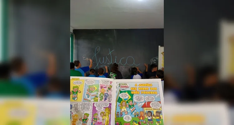 Confira os registros da proposta dentro e fora da sala de aula.