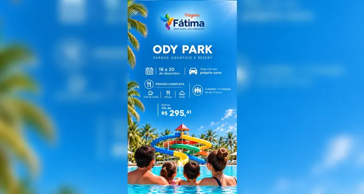 Fátima Viagens apresenta novos pacotes para destinos de praia, natureza e lazer