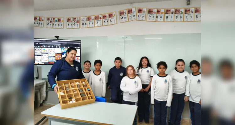 Confira a série de registros em sala de aula.