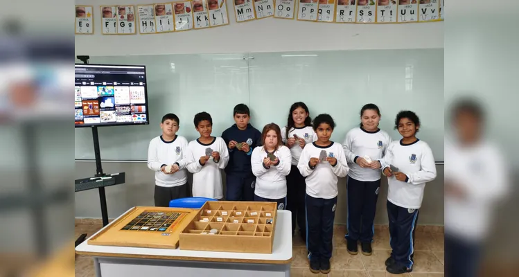 Confira a série de registros em sala de aula.