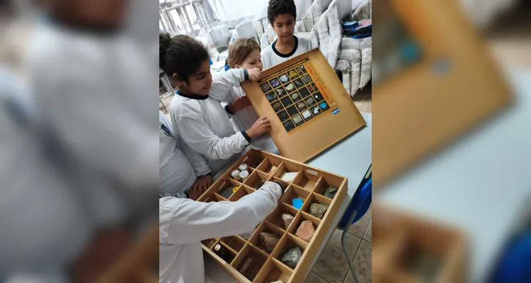 Confira a série de registros em sala de aula.