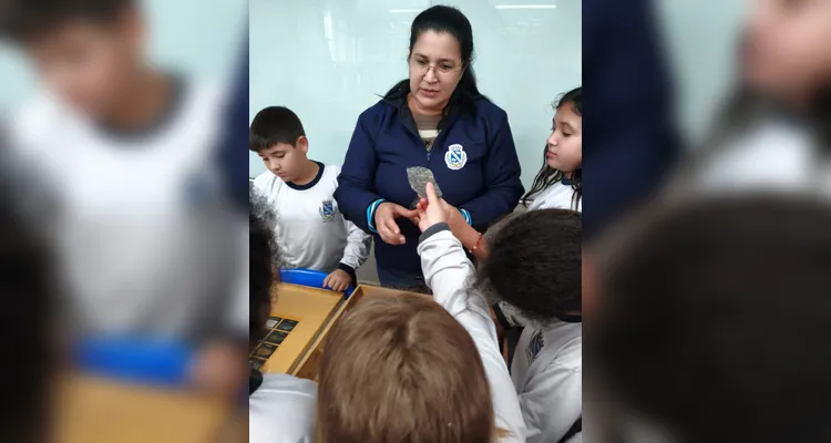 Confira a série de registros em sala de aula.