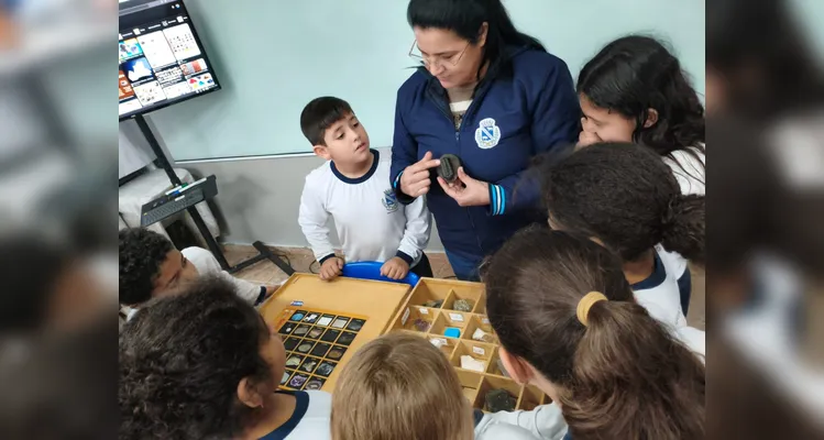 Confira a série de registros em sala de aula.