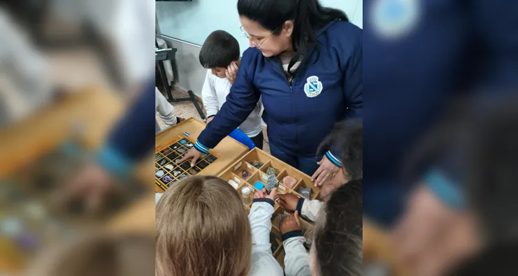 Confira a série de registros em sala de aula.