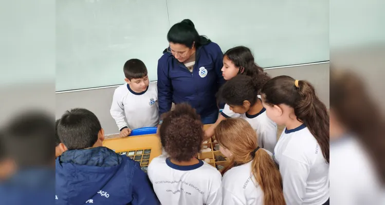 Confira a série de registros em sala de aula.