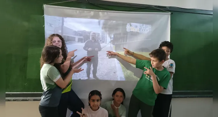 Confira a série de registros da ampla proposta em sala de aula.