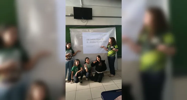 Confira a série de registros da ampla proposta em sala de aula.