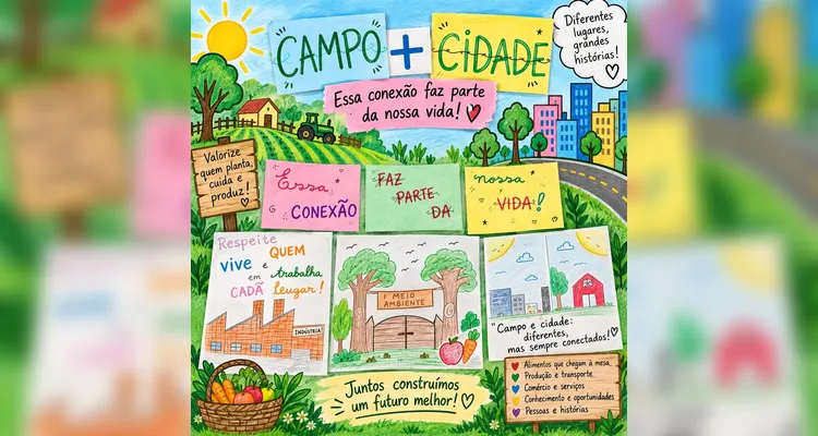 Confira a série de registros da ampla proposta realizada pelos estudantes.
